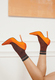 SOCKEN - Gabriella - Glänzende Socken mit dekorativer Rippung SW006  2