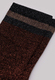SOCKEN - Gabriella - Glänzende Socken mit dekorativer Rippung SW006  10