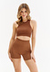 STRÜMPFE / OBERSCHENKELBÄNDER - Gabriella - Seamless Shorts Shape Rib  10