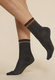 SOCKEN - Gabriella - Glänzende Socken mit dekorativer Rippung SW006  5
